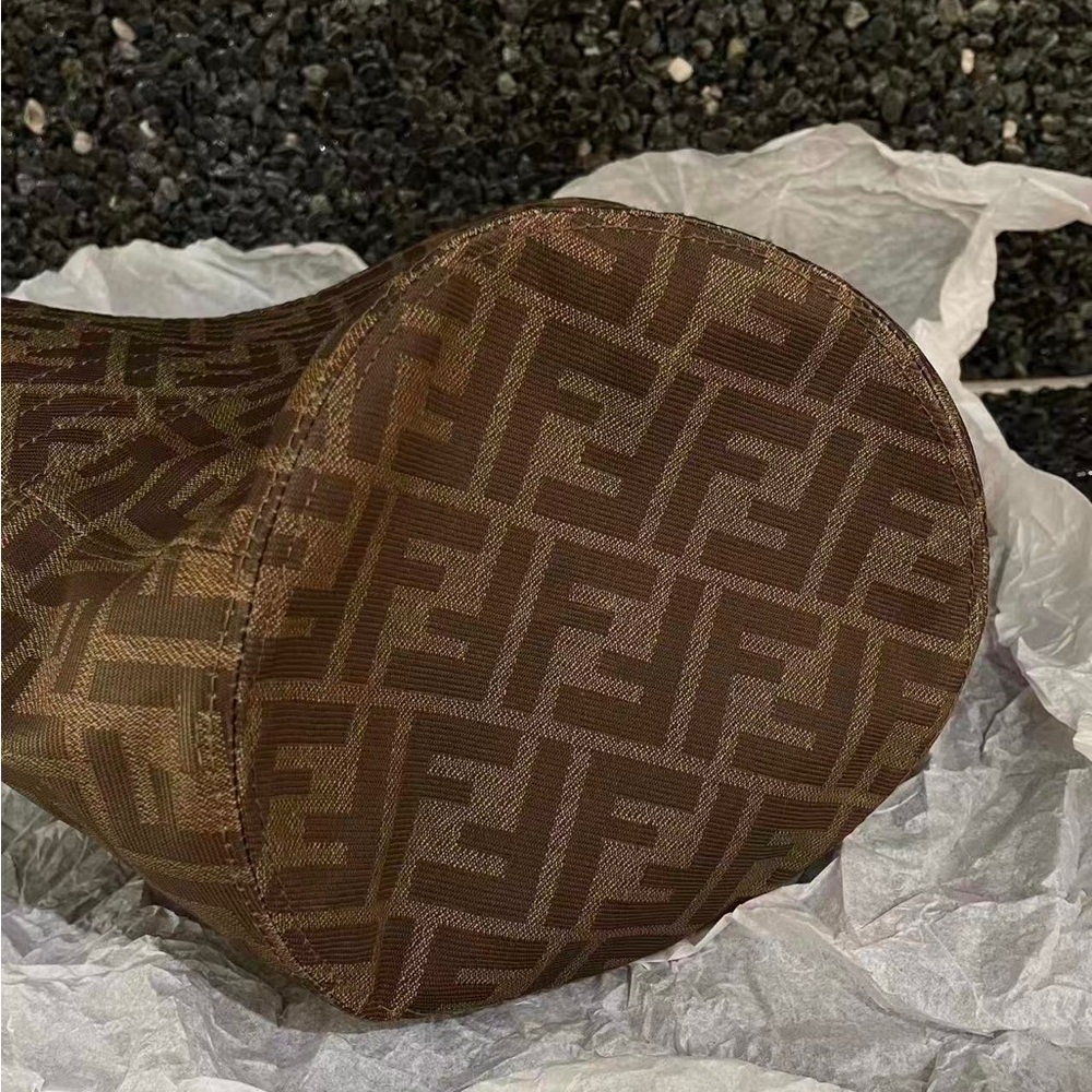 Fendi Monogram Brown Bucket Hat - image 4